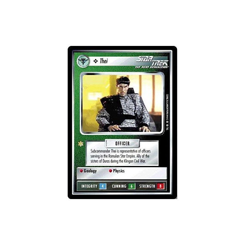 Decipher Star Trek CCG 1E Premier Limited (B Border) THEI