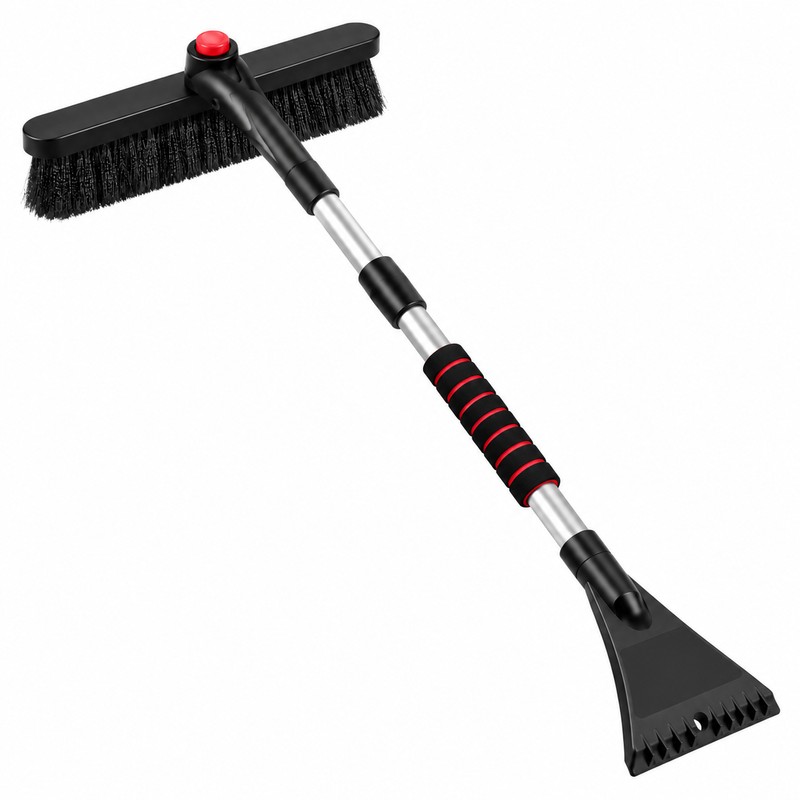 Extendable Snow Brush and Ice Scraper for Cars – 2-in-1