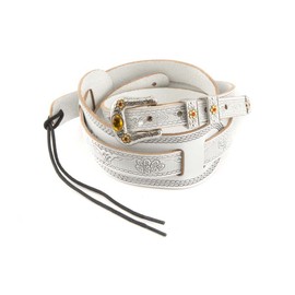 Strap Guitar Gretsch Tooled White
