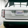2PCS Chrome License Plate Frame, 2 Holes Silver Stainless Steel