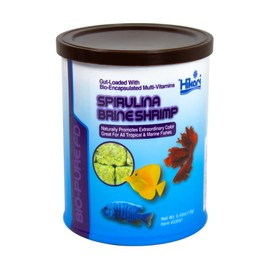 Hikari Bio-Pure Freeze Dried Spirulina Brine Shrimp Cubes for Pets, 0.42-Ounce