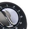 KitchenCraft Mechanical Kitchen Timer with Soft Touch and Chrome finish,