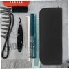 Baluue Scissor Bag for Barber Canvas Pu 21.5cm x 8cm