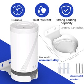 BANGCHEER Soporte de Pared para TP-Link Deco BE63/ BE65/BE10000 Mesh Wi-Fi 7 System, Ahorro de Espacio de Aleación de Aluminio Soporte de (Paquete de 1)