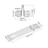 MECCANIXITY 6 Inch Stainless Steel Thick Door Latch Hasp Lock