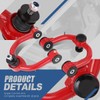 Auto Dynasty Front Upper Control Arms Tubular Suspension Kit with