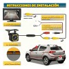 Cámara De Respaldo Impermeable Hd 12led Nocturna Conexion