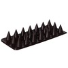 Outdoor Plastic Repellent Wall Defender Fence Spikes for Birds, 10