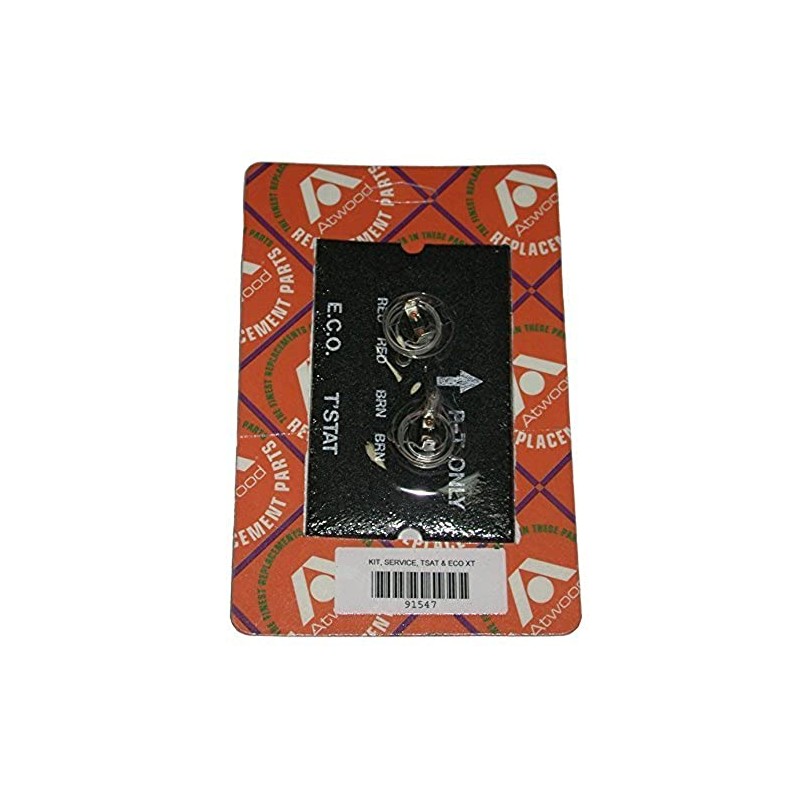 Atwood (91547 Front Mount Thermostat , Black