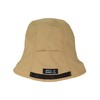 Bliss Leather Sauna Hat with Pockets, Bucket Hat, Unisex, Deep