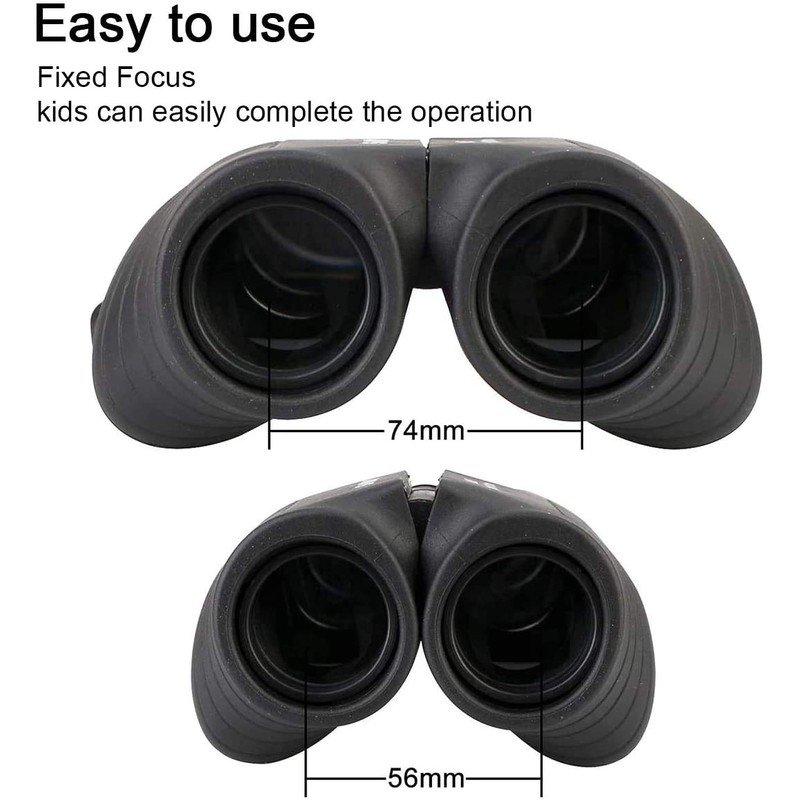 SVBONY SV10 8x25mm Binoculars for Kids Travel Compact Binoculars Auto