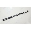GMC 1pc Gloss Black Rear DENALI Emblems Letters Fit 2021-2023