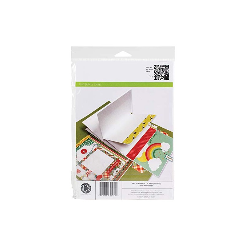 PHOTOPLAY Maker Series 4X6, White Waterfall