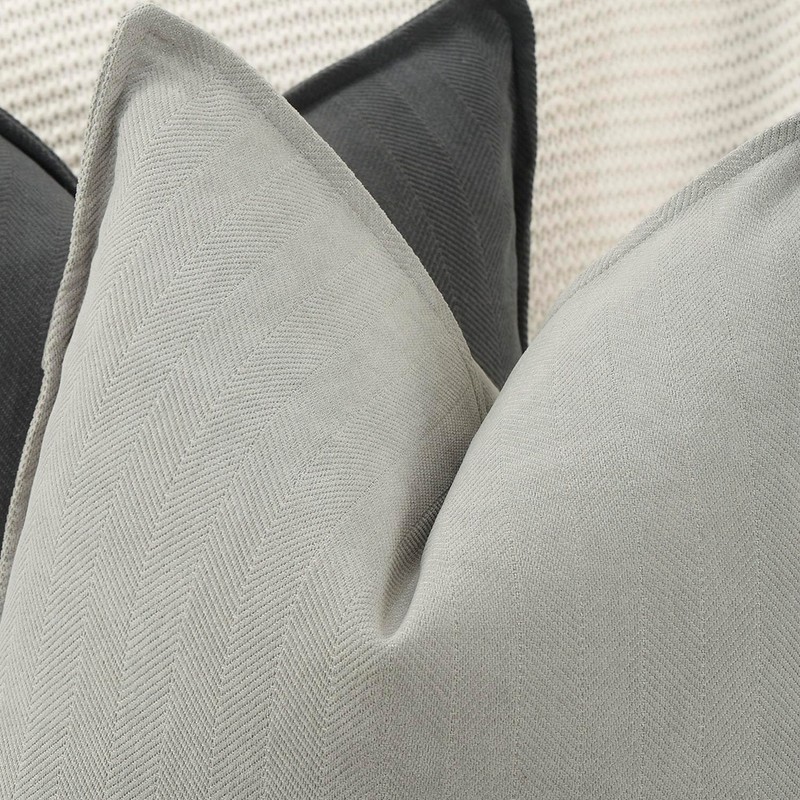 Madizz Textured Chenille Cushion Covers Set of 2 Super Soft