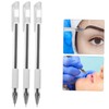 Housoutil 3pcs Eyebrow Pen Eyebrow Microblading Pen Microblading Marking Pens