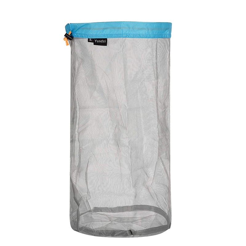 Yundxi Ultralight Ultra Stuff Sacks Set Mesh Drawstring Storage Bags