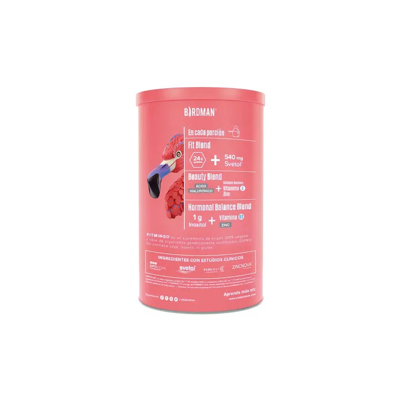 Birdman Proteína Vegetal Fitmingo 510g Sabor Blueberry