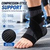 Adjustable Ankle Support Brace for Sports & Daily Wear –