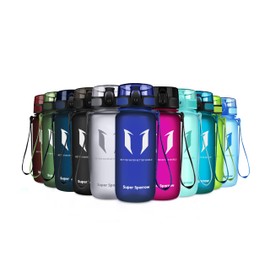 Super Sparrow Drinking Bottle - Tritan Water Bottle - 350 ml & 500 ml & 750 ml & 1000 ml - BPA-Free - Ideal Sports Bottle - Quick Water Flow, Sport, Water, Bike