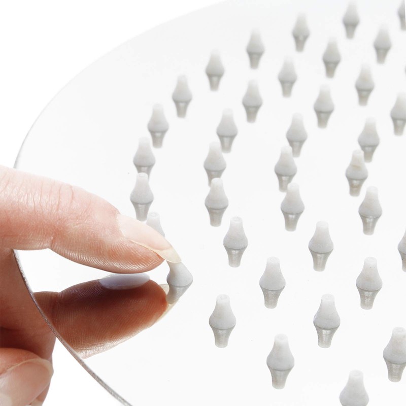 Wiltec Rain Shower Head Round 20 cm Stainless Steel