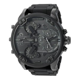 Diesel Dz7396 Reloj Pulsera Con Correa de Acero Inoxidable y Silicona Color Negro