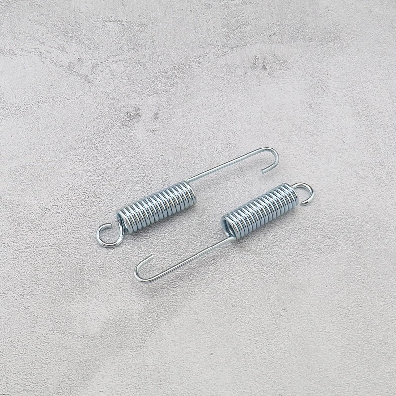 2 Pieces 110 mm Length Motorcycle Stand Spring Kick Side