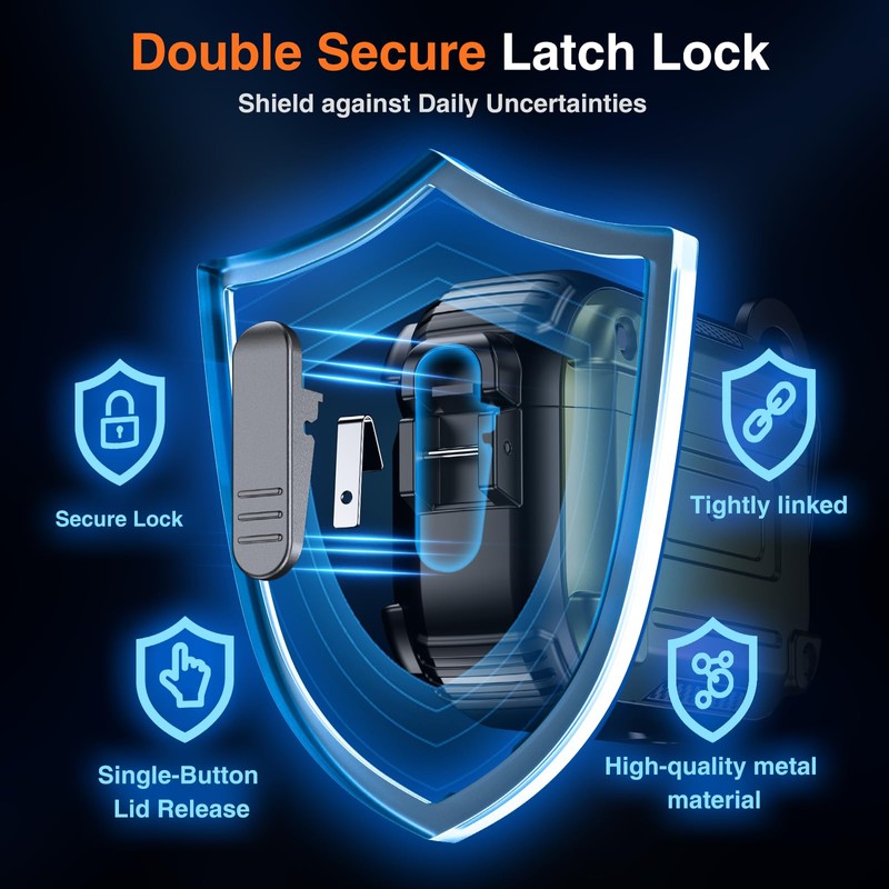 Chicfun Armour Lock for AirPods Pro 2nd Generation Case with