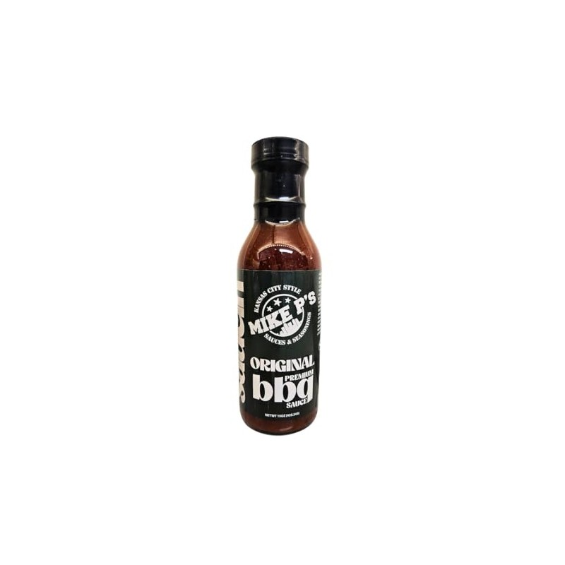 Mike P's Kansas City Original BBQ Sauce, 15oz (Pack of