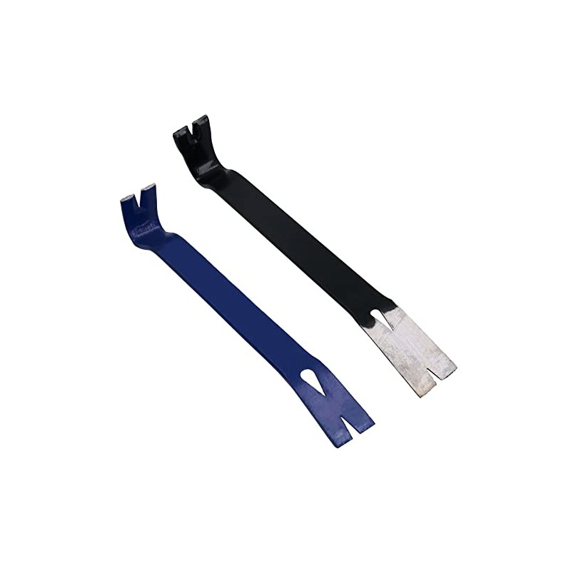 7” + 15” Flat Nail Pry Bar Utility Puller Crowbar