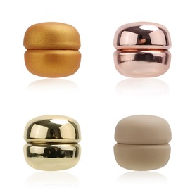 4 Pieces Magnetic Hijab Lapel Pins, Magnetic Brooch Pins Without Lapel Pins, Strong Magnetic Hijab Lapel Pins Without Lapel Pins for Women's Clothing (Color B)