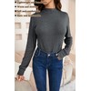 LE VONFORT Long Sleeve Shirts for Women Lightweight Mock Neck