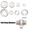 20 Pcs M6 Washers, M6 x 12mm Metal Flat Penny