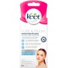 Veet Pure & Fresh, Bandas de Cera Depilatoria, Rostro, Piel