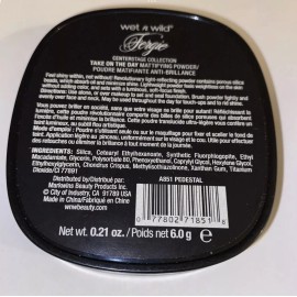 wet n wild 2x Wet N Wild Fergie Centerstage - Take on the Day- Mattifying Powder A851 #cs