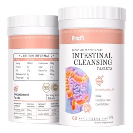 Rindti Cápsulas Detox Colon Y Limpieza Intestinal 60 Piezas