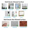 12PCS Butterfly Wall Decals Removable 3D Red Butterflies Sticker with