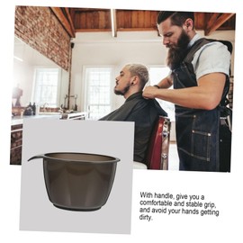 WOONEKY 2pcs Hair Color Mixing Bowl Multi-Functional Tint Bowl for Salons Home Use Easy to Clean Comfortable Grip for Dyeing Tinting Treatments