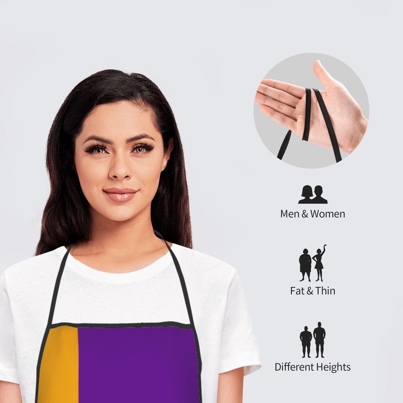 Bixinboy Psi Phi Kitchen Apron Waterproof For Men Women Cooking