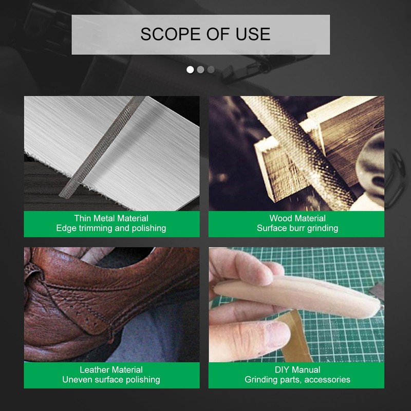 Pneumatic Reciprocating File Smooth 5mm Stroke Alloy Steel Air Body