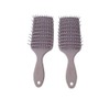 2 Pack Large Vented Hair Brushes for Women by BeaverStrong,