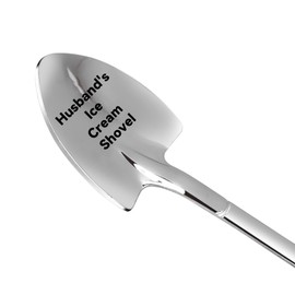 Valentine's Day Gifts for Husband Fathers Day from kids Papa Boyfriend, Funny Husband’s Ice Cream Shovel Gifts for Men Dad Birthday, Husband Wedding Anniversary Presents
