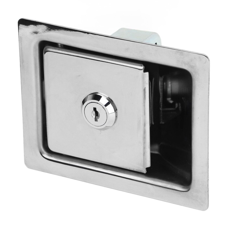 Cocoarm RV Toolbox Latch Stainless Steel Flush Mount Paddle Lock