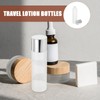 Mikinona Toner Bottles for Lotion Makeup Cosmetic 3 Pack Refillable
