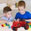 Gynthias 1/12 Classic Farm Tractor Toys Building Blocks Set Endless