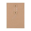 Envelope C6 162 x 114 mm, Brown, Twine Closure, Kraft