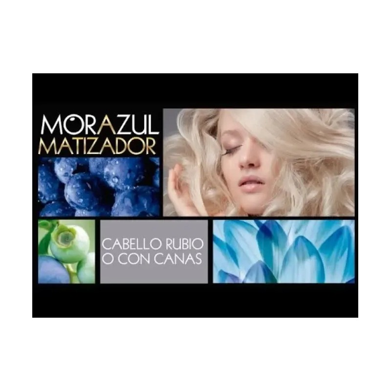 Shampoo Matizador Rubios Canas Mora Azul Nekane 300ml