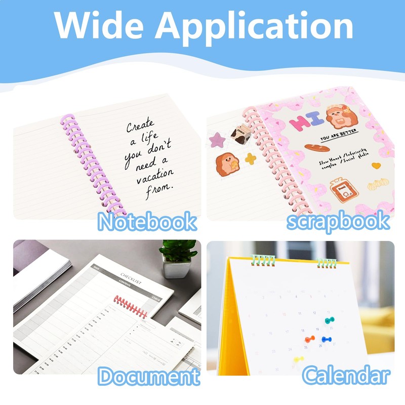 Pack of 15 Binding Combs Plastic Binding Combs 30 Rings