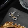Sunflower Earrings for Women Trendy Sterling Silver Dangle Drop Earrings