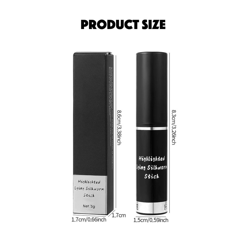 Gold Shimmer Eyeshadow Stick, Champagne Gold Metallic Cream Eye Shadow