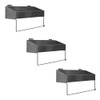 PROSLAT 10329K Paper Towel Holder Shelf Designed for PVC Slatwall,